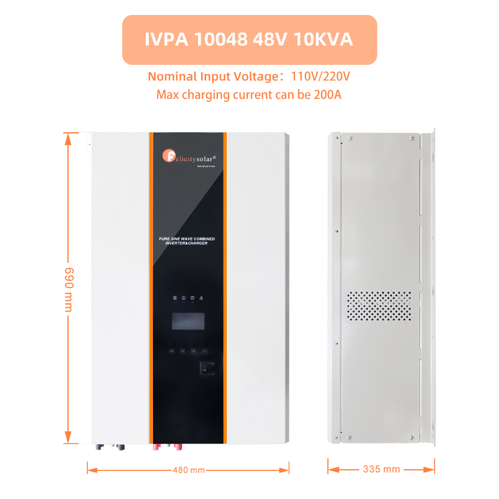 110V/220V 48V Solar Converter  - đánh giá và giá Split Phase Inverter 10Kw 110V 220V
