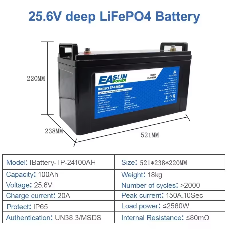 EASUN POWER LiFePO4 Battery 10 - đánh giá và giá Grid Tie Inverter Limiter 2000W