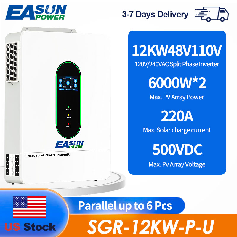 EASUN POWER US 12KW 12000W Spl - đánh giá và giá Grid Tie Inverter Limiter 2000W